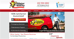 Desktop Screenshot of ontimeelectricians.com